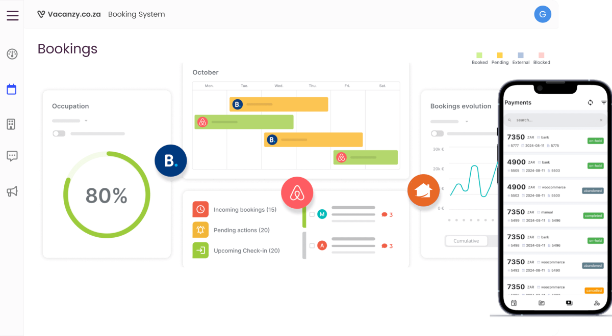 Vacanzy Rental Software